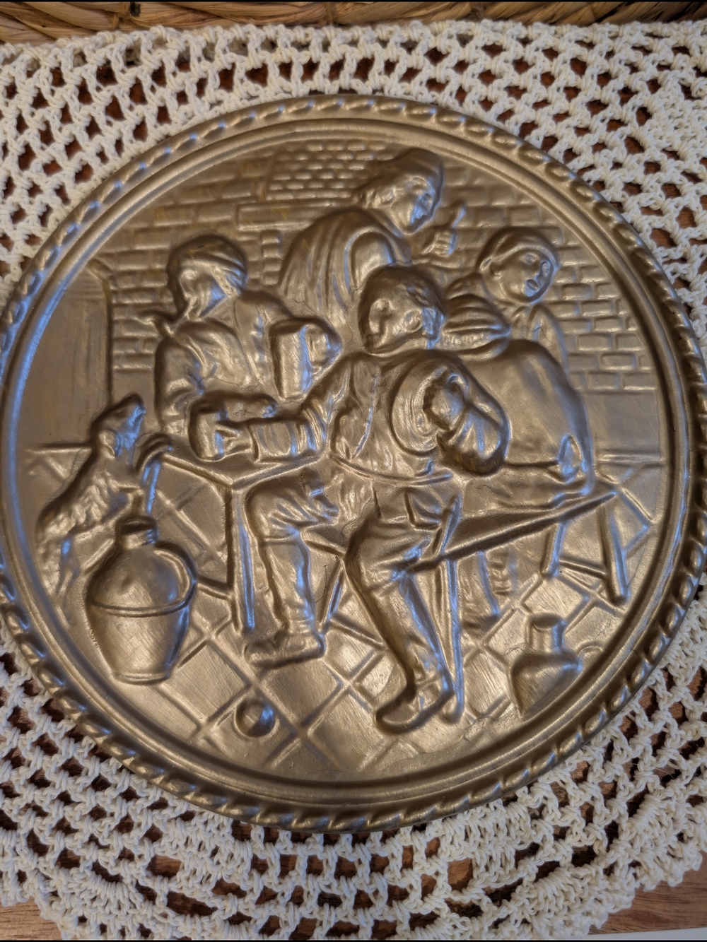 Decorative Vintage Wall Hanging Tavern Tin